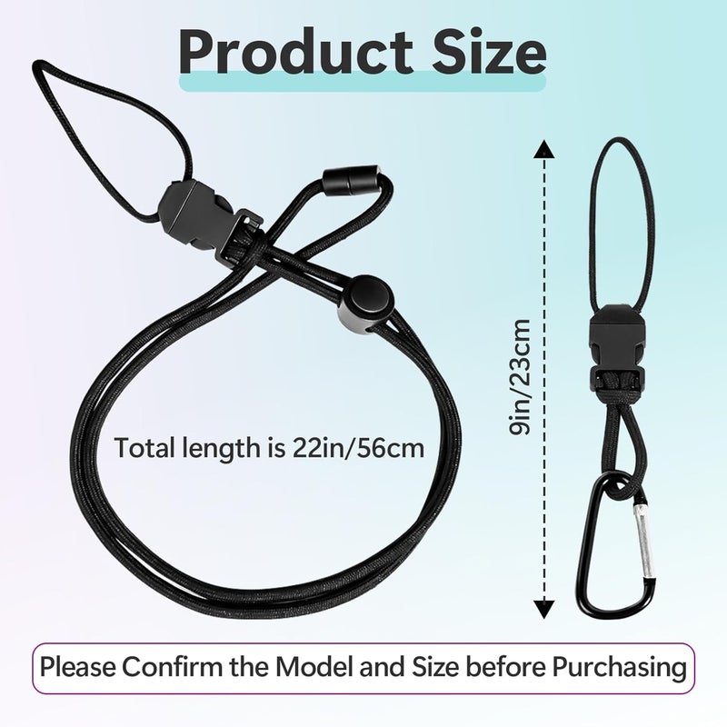 Joworthy 2 Sets 2390800 Remote Trolling Motor Lanyard with Carabiner - Compatible with Minn Kota i-Pilot Remote 1.6/3.0, Replacement Lanyard for i-Pilot Remote - Image 5